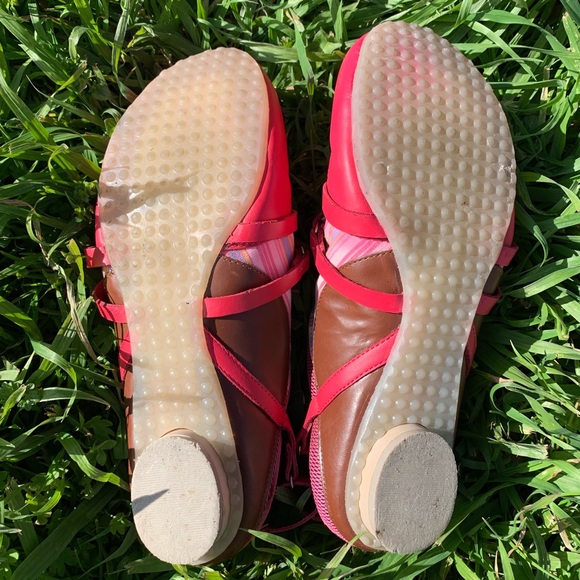 M by Morenatom Pink Slingback Shoes-7M - Picture 6 of 8